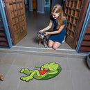 Treecho Pokemon Grass Custom Shape Rubber Doormat Home Decor