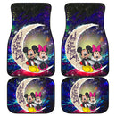 Mouse Couple Love You To The Moon Galaxy Car Mats Nearkii