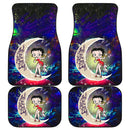 Betty Boop Love You To The Moon Galaxy Car Mats Nearkii