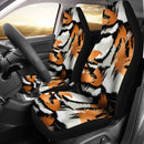 Best Tiger Print Premium Custom Car Seat Covers Decor Protector Nearkii