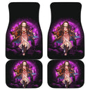 Nezuko Moonlight Car Floor Mats Anime Car Accessories Nearkii