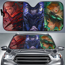 Jujutsu Kaisen Yuuji Megumi Nobara Art Car Auto Sunshades Nearkii