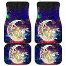 Bunny Couple Love You To The Moon Galaxy Car Floor Mats Car Accessories Nearkii