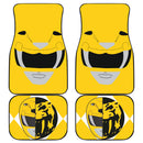 Mighty Morphin Power Rangers Yellow Car Floor Mats Car Accessories Nearkii