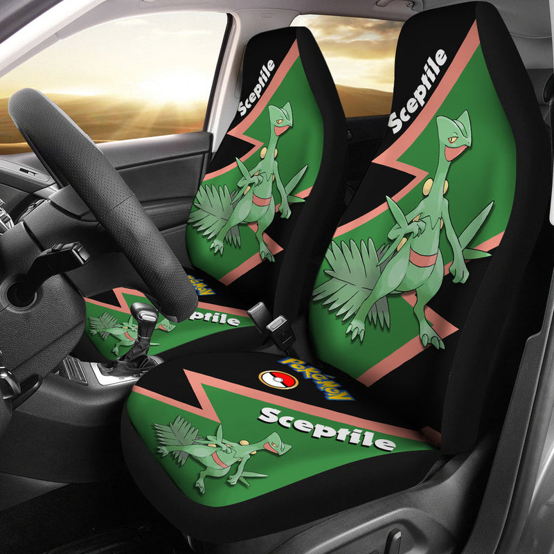 Sceptile Pokemon Premium Custom Car Seat Covers Decor Protectors Nearkii
