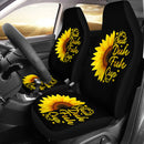 Best Sunflowers Shut Duh Fuh Up Premium Custom Car Seat Covers Decor Protector Nearkii
