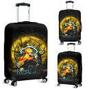 Zenitsu Demon Slayer Moonlight Luggage Cover Suitcase Protector Nearkii