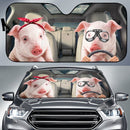 Cute Pig Auto Sun Shades Windshield Accessories Decor Gift Nearkii