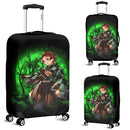Tanjiro Demon Slayer Moonlight Luggage Cover Suitcase Protector Nearkii