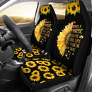 Best I Became A Nurse Sunflower Seat Covers Car Decor Car Protector Nearkii