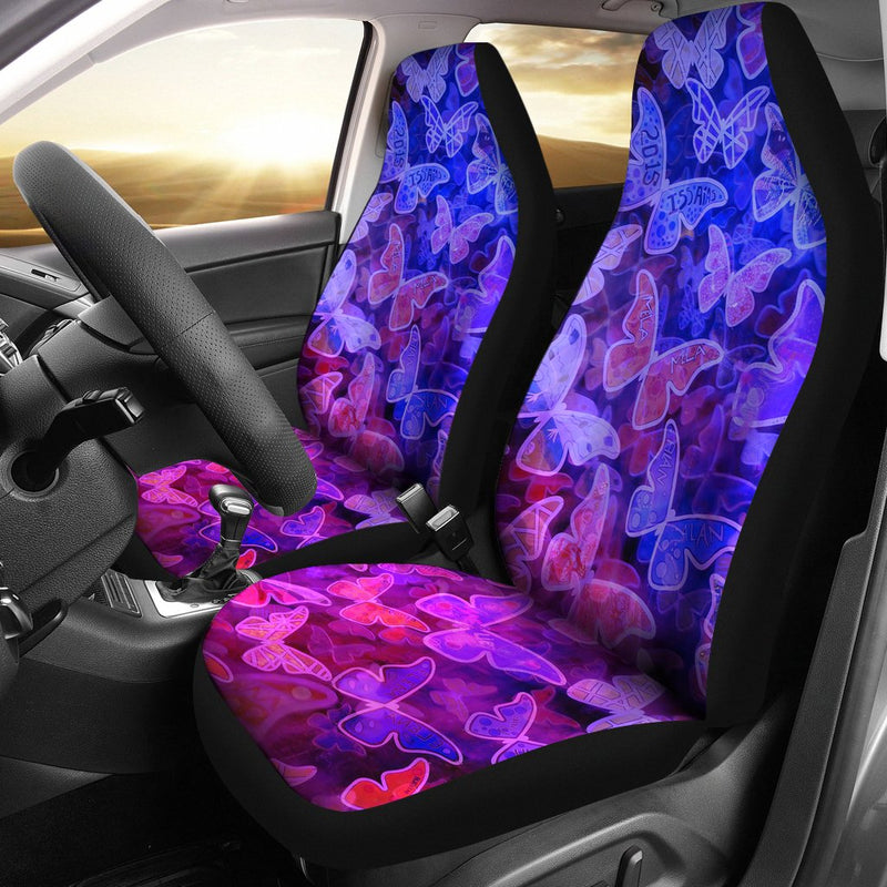 Best New Butterfly Premium Custom Car Seat Covers Decor Protector Nearkii