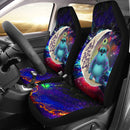 Monster Inc Sully And Mike Love You To The Moon Galaxy Premium Custom Car Seat Covers Decor Protectors Nearkii