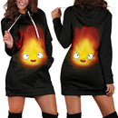 Calcifer Hoodie Dress