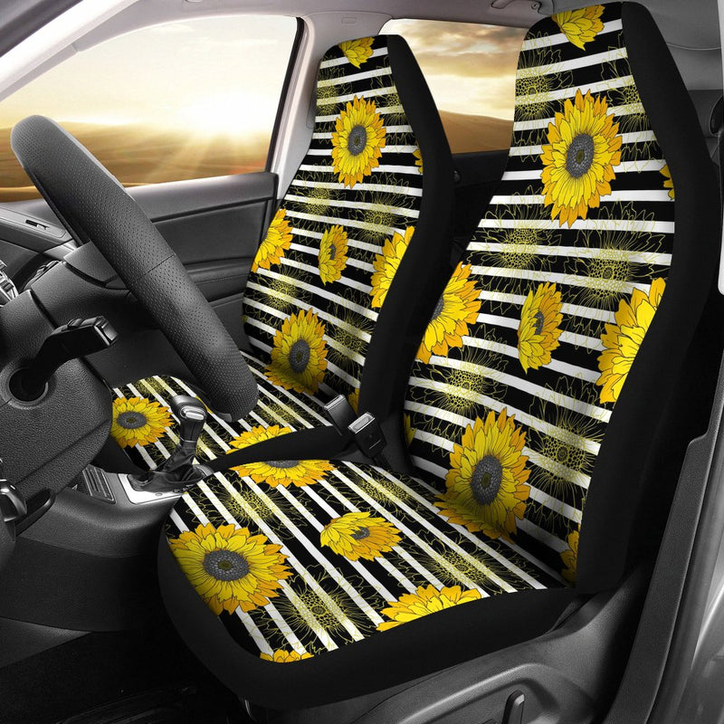 Best Sunflower Hd Premium Custom Car Seat Covers Decor Protector Nearkii