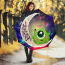 Cute Mike Monster Inc Love You To The Moon Galaxy Umbrella Nearkii