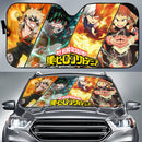 Cool Art My Hero Academi Anime Car Auto Sunshades Nearkii