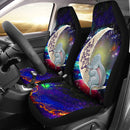 Dumbo Elephant Love You To The Moon Galaxy Car Seat Covers