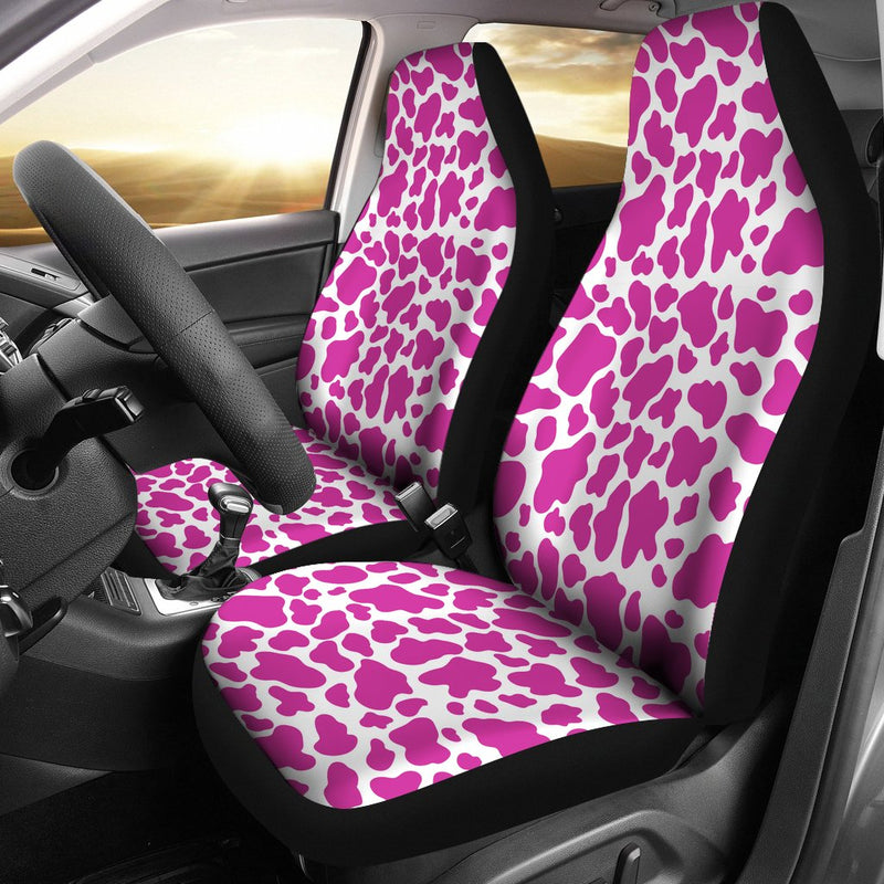 Best Pink Cow Print Car Seat Car Decor Car Protector Nearkii