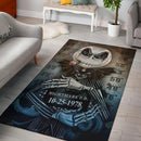 Jack Skellington The Nightmare Before Christmas Halloween Rug Carpet Rug Home Room Decor Nearkii