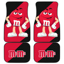 M&M's Candy Ice Cream Cones Chocolate Red Car Floor Mats Funny Gift Idea Nearkii