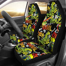 Best Cool Abstract Bright Graffiti Pattern Premium Custom Car Seat Covers Decor Protector Nearkii