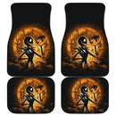 Jack Skellington Nightmare Before Christmas Moonlight Car Floor Mats Anime Car Accessories Nearkii