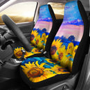 Best Painting Sunflower Hd Premium Custom Car Seat Covers Decor Protector Nearkii