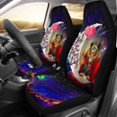 Beauty And The Beast Love You To The Moon Galaxy Car Seat Covers Nearkii