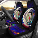 Betty Boop Love You To The Moon Galaxy Car Seat Covers Nearkii