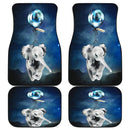 Baby Elephant Bubble Front And Back Car Mats (Set Of 4) Nearkii