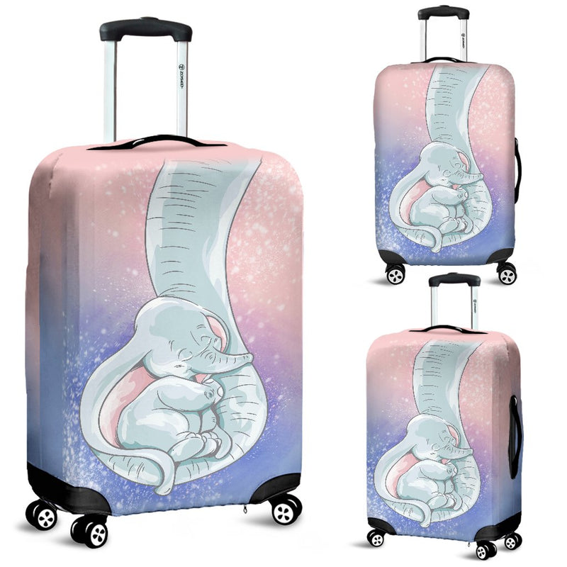 Elephant Sleep Travel Luggage Cover Suitcase Protector Nearkii