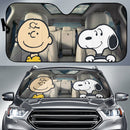 Snoopy Driving Car Auto Sunshades Nearkii