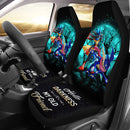 Greninja Satoshi And Mega Lucario Pokemon Moonlight Halloween Anime Ride Jeep Premium Custom Car Seat Covers Decor Protectors Nearkii
