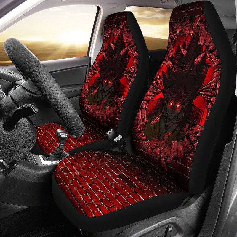 Goku Break Wall Car Seat Covers Nearkii