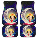 Luffy One Piece Love You To The Moon Galaxy Car Mats Nearkii