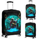 Spiderman Black Suit No Way Home Moonlight 1 Luggage Cover Suitcase Protector Nearkii