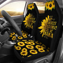 Best My Greatest Blessings Call Me Nana Sunflower Premium Custom Car Seat Covers Decor Protector Nearkii