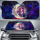 SAO Sword Art Online Asuna Kirito Love You To The Moon Galaxy Car Auto Sunshades Nearkii
