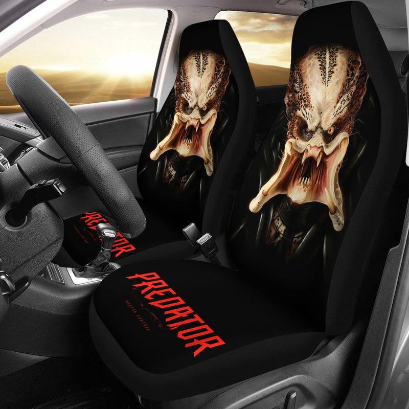 Predator 3D Premium Custom Car Premium Custom Car Seat Covers Decor Protectors Decor Protector Nearkii