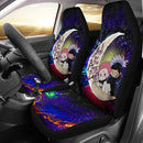 Jujutsu Kaisen Gojo Sakuna Chibi Anime Love You To The Moon Galaxy Car Seat Covers