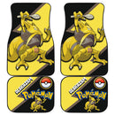 Alakazam Car Floor Mats Custom Anime Pokemon Car Interior Accessories Nearkii