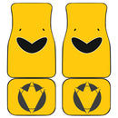 Yellow Dino Thunder Power Rangers Car Floor Mats Car Accessories Nearkii