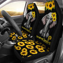 Best You Are My Sunshine Elephants Sunflowers Premium Custom Car Seat Covers Decor Protector Nearkii