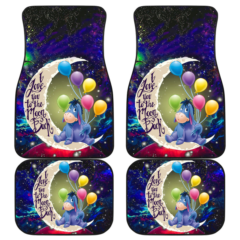 Eeyore Winnie The Pooh Love You To The Moon Galaxy Car Mats Nearkii