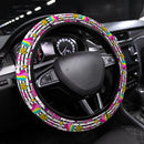 Unicorn Rainbow Cute Kawaii Premium Car Steering Wheel Cover Nearkii
