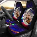 Up Couple Love You To The Moon Galaxy Car Seat Covers