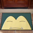 Snorlax pokemon face Doormat Nearkii