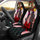 Nezuko Christmas Premium Custom Car Premium Custom Car Seat Covers Decor Protectors Decor Protector Nearkii