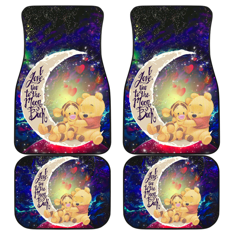 Winnie The Pooh Love You To The Moon Galaxy Car Mats Nearkii