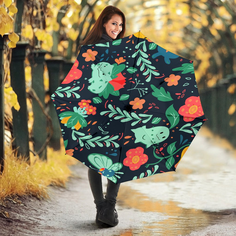 Pokemon Grass Umbrella Nearkii